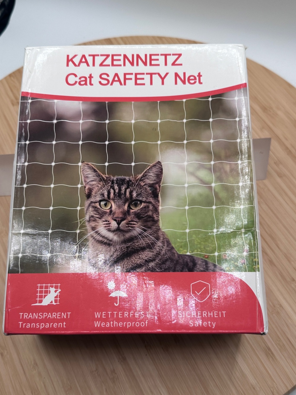 New in box - Cat safety net / balcony net! 10’ x 26’